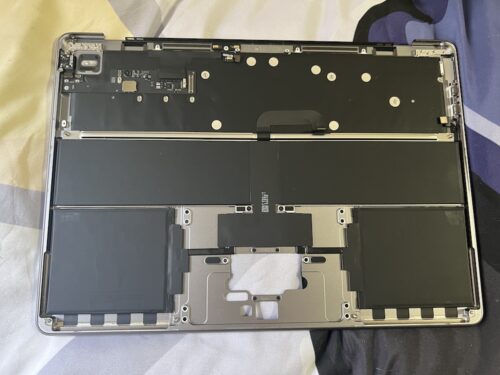  Apple Macbook Air 13" M3 A3113 8611 2024 Tastiera chassis batteria - immagine 2
