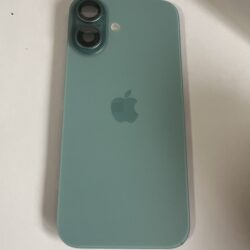  Iphone 16 originale copri batteria posteriore vetro con magsafe flex Verde