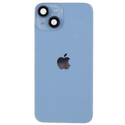  Iphone 14 originale copri batteria posteriore vetro con magsafe flex AZZURRO